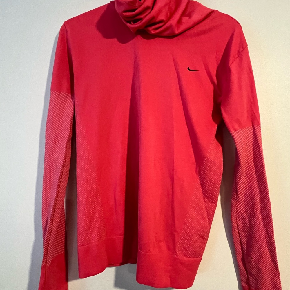 Nike Women’s dri-fit Vibrant Red Turtleneck Sweater